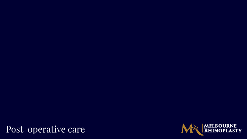 Melbourne Rhinoplasty Video Placeholder - Post Operative Care